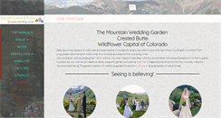 Desktop Screenshot of mountainweddinggarden.com